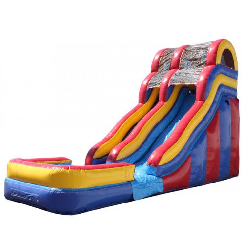 18'H Double Dip Slide Wet n Dry (Red)-df76