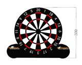 new custom giant inflatable foot soccer darts
