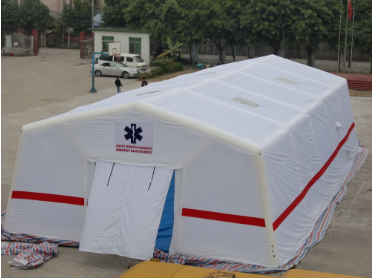 Airtight portable hospital inflatable medical tent emergency disinfection tent