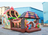 inflatable bouncer castle jumping inflatable castle dry inflatable slide for sale