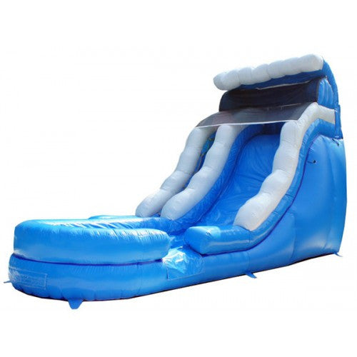 18'H Blue Wave Slide Wet n Dry-sd98